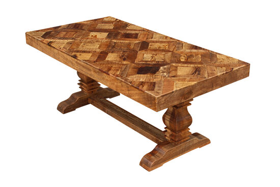 ALTIN ŞERİT ORTA SEHPA DIKDORTGEN 70x135x55cm - 6