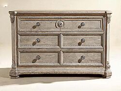 ARCH SALVAGE DRESSUAR 6 ÇEKMECE KAHVE 51x180x104cm 233130-2802 - KERVAN