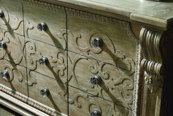 ARCH SALVAGE KONSOL 9 ÇEKMECE 54x193x104cm 233131-2802 - 2