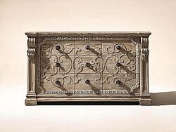 ARCH SALVAGE KONSOL 9 ÇEKMECE 54x193x104cm 233131-2802 - KERVAN