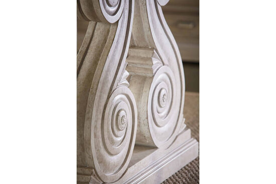 ARCH SALVAGE YEMEK MASASI AÇILIR KAHVE 116,80x280x(345)x76cm 233221-2802TP-BS - 4
