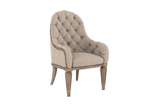 ARCHİTRAVE KAPİTONELİ KOLLU SANDALYE 69x68x108cm 277207-2608 - 4