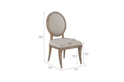 ARCHİTRAVE KOLSUZ SANDALYE KAHVE 65x53x103cm 277202-2608 - 11