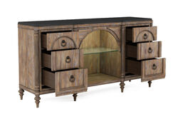 ARCHİTRAVE KONSOL KAHVE 51x190x98cm 277251-2608 - 6