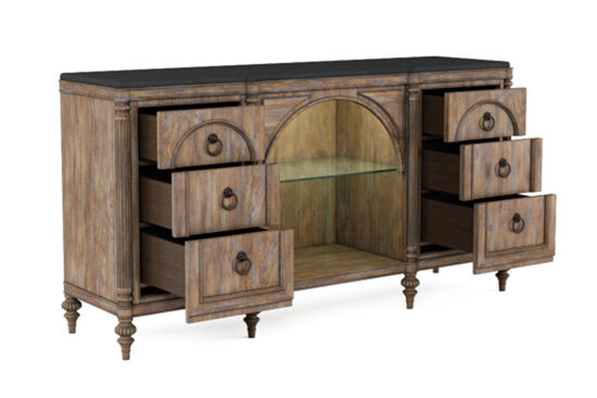 ARCHİTRAVE KONSOL KAHVE 51x190x98cm 277251-2608 - 6