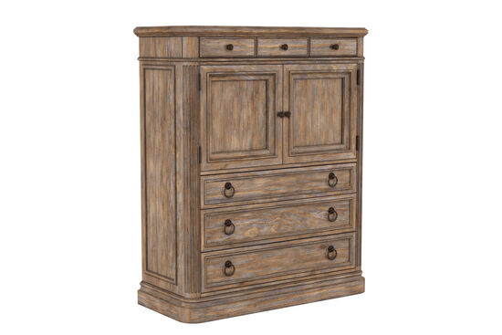 ARCHİTRAVE ŞİFONYER 6 ÇEKMECE 2 KAP.KAHVE 51x120x145cm 277152-2608 - 1