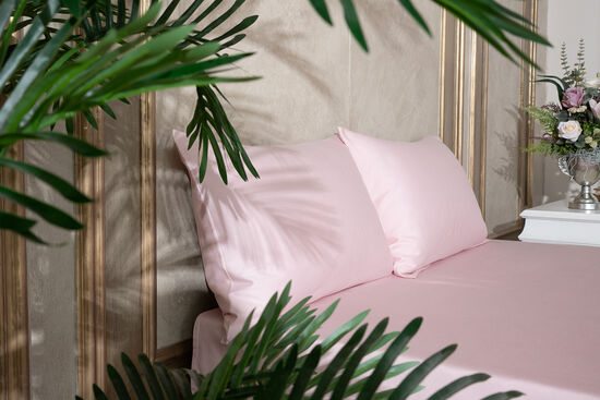 ARIETTA FITTED CARSAF PEMBE 100x200cm - 1