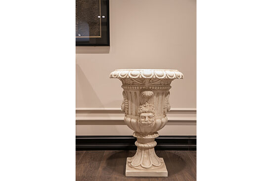 ATHENA FİBER SAKSI EKRU 55X77 CM - 3