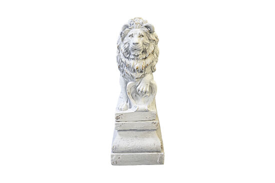 B56121FR263-2 & N2509FR263 KAIDELI ASLAN HEYKEL 44.5x28.5x77cm - 3