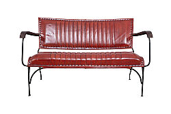 BANK DERI M-11071 A 127x71x76cm 611KHC - 4