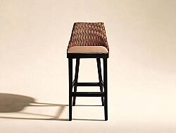 BAR SANDALYESİ A.KAHVE 54x58x100cm 3483BS.NW - 2