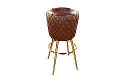 BAR SANDALYESİ KAHVE 46x46x73cm C0309C-01-1D VİNTAGE CİGAR 11 - 5