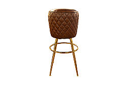 BAR SANDALYESİ KAHVE 46x46x73cm C0309C-01-1D VİNTAGE CİGAR 11 - 6