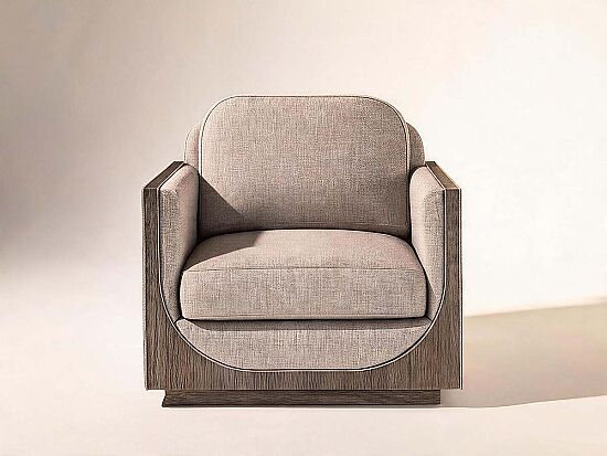 BASTİON TEKLİ KOLTUK VİZON 99x99x90cm 763503-5354FN - 1