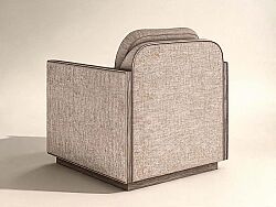 BASTİON TEKLİ KOLTUK VİZON 99x99x90cm 763503-5354FN - 3