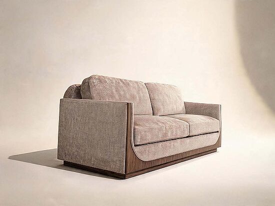 BASTİON ÜÇLÜ KOLTUK VİZON 99x229x90cm 763501-5354FN - 2