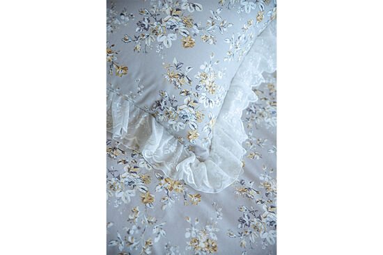 BELİNZA NEVRESİM TAKIMI 160X220 TK 4 PRC GRİ - 2