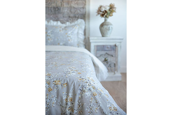 BELİNZA NEVRESİM TAKIMI 160X220 TK 4 PRC GRİ - 4
