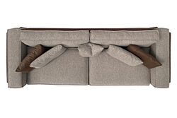 BELT DÖRTLÜ KOLTUK KAHVE-BEJ 90x270x80cm - 4