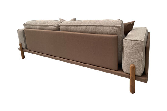 BELT DÖRTLÜ KOLTUK KAHVE-BEJ 90x270x80cm - 7