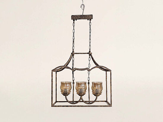 BH-45 KREM 3 KOLLU DIKDORTGEN SARKIT AVIZE 30x50x50cm - 1