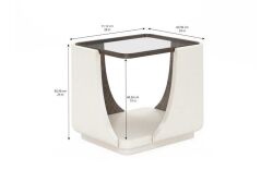 BLANC YAN SEHPA KARE CAMLI 61x71x61cm 289303-1040 - 10