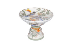 BOLVIN DEKORATİF AYAKLI TABAK 27X27X20.5 CM CF018-H - 3