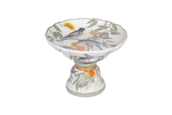 BOLVIN DEKORATİF AYAKLI TABAK 27X27X20.5 CM CF018-H - 3