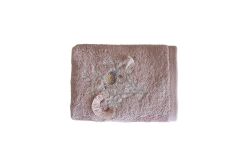 BOMONTİ HAVLU 30X50 KUŞ NAKIŞLI KREMİT - 3