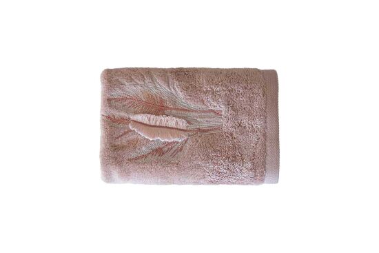 BOMONTİ HAVLU 30X50 TÜY NAKIŞLI KREMİT - 1