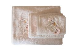 BOMONTİ HAVLU 90X150 KUŞ NAKIŞLI TAŞ - 7