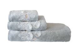 BOMONTİ HAVLU 90X150 KUŞ NAKIŞLI YEŞİL - 4