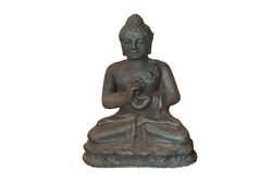BUDA HEYKEL SEMSIYE AYAGI 45x35x60cm - 4