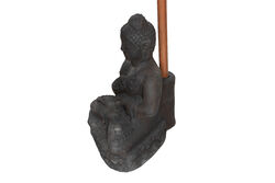 BUDA HEYKEL SEMSIYE AYAGI 45x35x60cm - 2