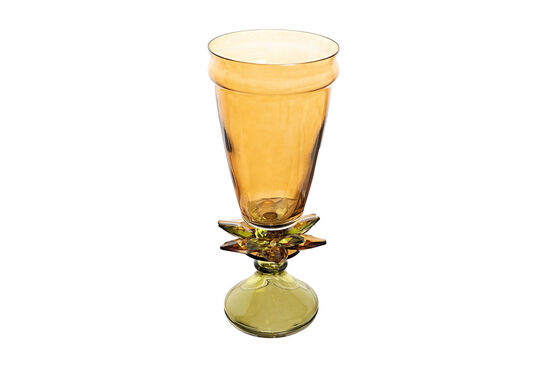 BÜYÜK VAZO AMBER-YEŞİL 16x36.5 cm - 2