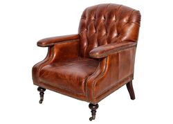 C0202-1D DIRAND DERI BERJER KAHVE 77x90x89cm - 7