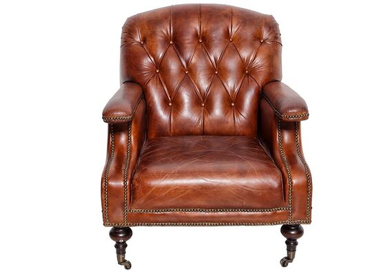 C0202-1D DIRAND DERI BERJER KAHVE 77x90x89cm - 6