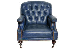 C0202-1D DIRAND DERI BERJER MAVI 77x90x89cm - 6