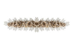 CALBİNA ÇİÇEKLİ RUNNER 25X110 CM KREM - 3