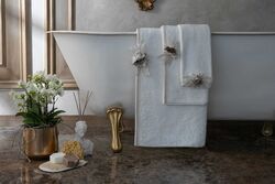 CALBİNA HAVLU KREM 30x50cm - 3