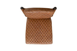 CAPRİ SANDALYE CAMEL 58x52x85cm C0115A-1D B65 CUBA BROWN - 3