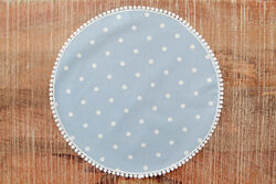 CARNATI YUVARLAK SUPLA MAVI 40cm - HOME SWEET HOME
