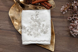 CASSILLA HAVLU KREM 30x50cm - HOME SWEET HOME