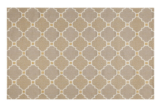 CASTELLA HALI B2612A_605_21_C27 150x220 cm KAHVE/KREM/SARI - 1