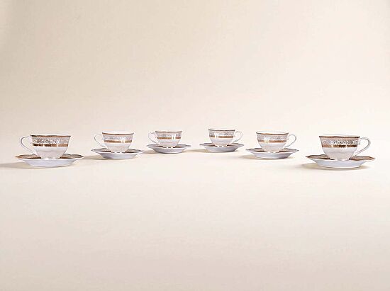 ÇAY FİNCAN TAKIMI 6'LI - 200CC- 1012-1 - 1
