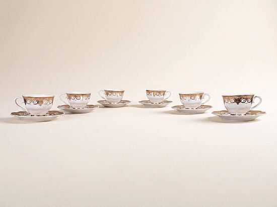 ÇAY FİNCAN TAKIMI 6'LI - 200CC- 1012-2 - 2