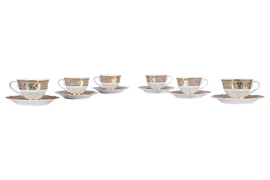 ÇAY FİNCAN TAKIMI 6'LI - 200CC- 1012-3 - 3