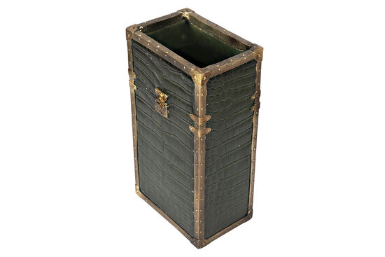 CF1170067-L65 CROCO VAZO YESIL 15x10x28cm - 2