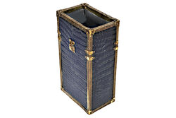 CF1170067-L75 CROCO VAZO LACIVERT 15x10x28cm - 2
