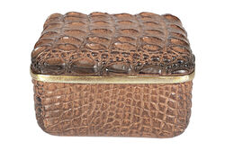 CF1179146-L61 CROCO DEKORATIF KUTU KAHVERENGI 15.5x15.5x9.2cm - 3